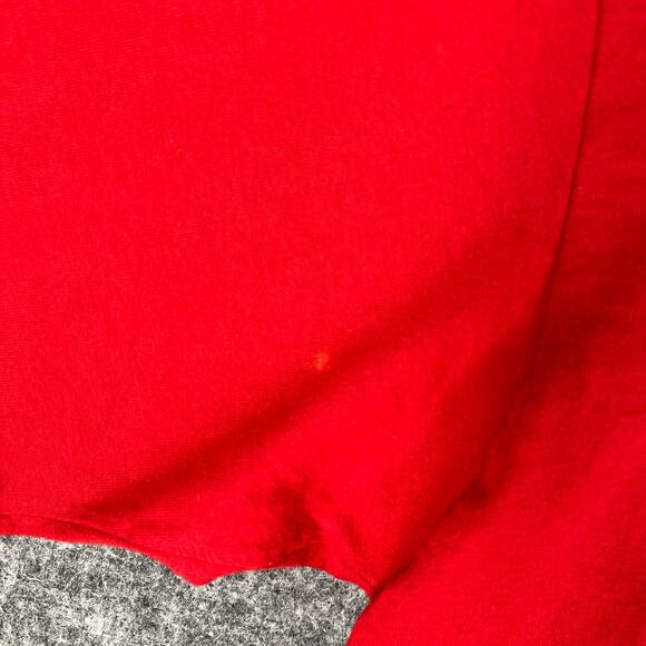 Vintage Single Stitch Shirt Mens‎ XL Jerzees USA made Red Blank Short-sleeve Tee - Picture 9 of 15